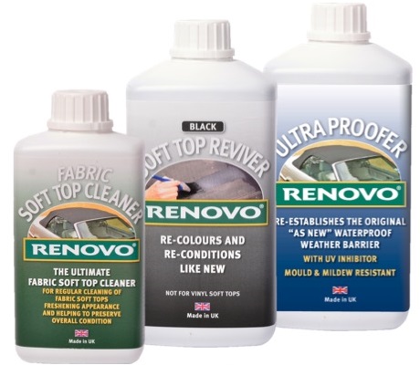 What Is The Best Way To Clean Restore And Protect The Hood Of My Jaguar Convertible Top Tips From Renovo S Soft Top Doctor